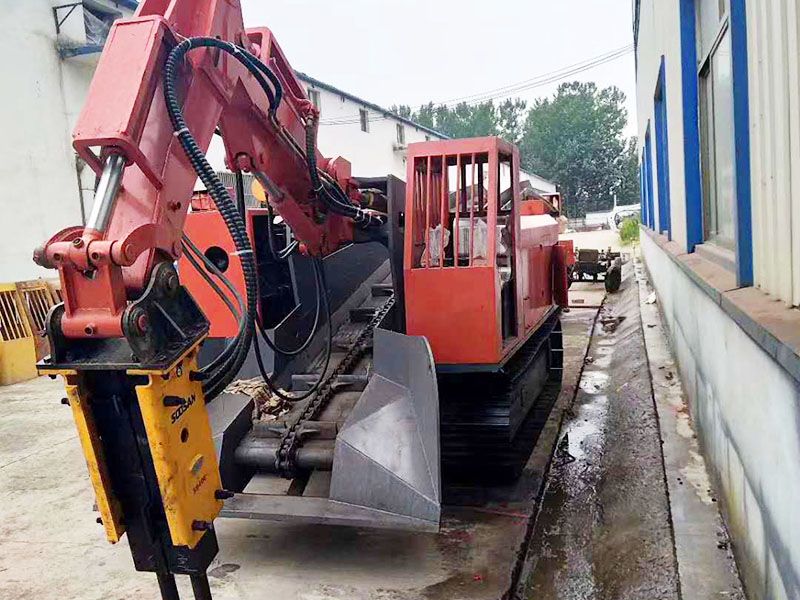 破碎挖掘一體機